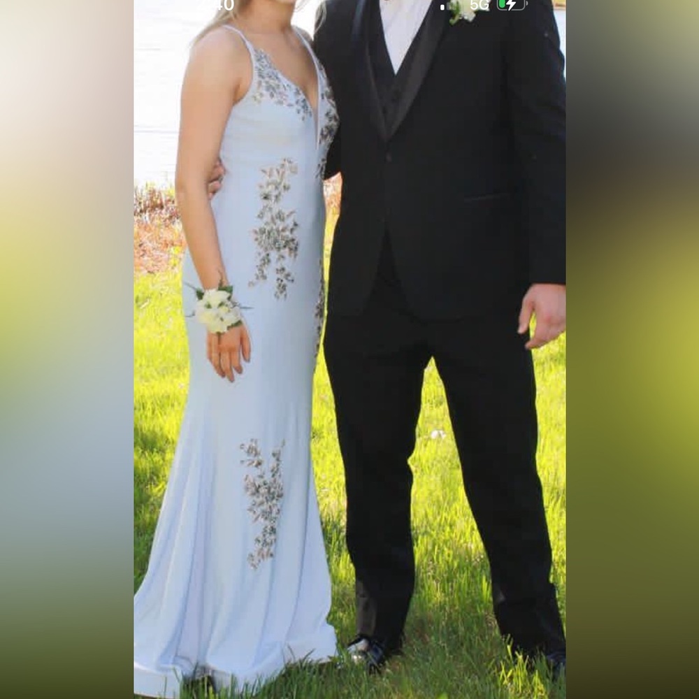 Blue Prom Dress